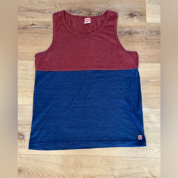 Homage Men’s L Color Block Tank - Picture 1 of 2